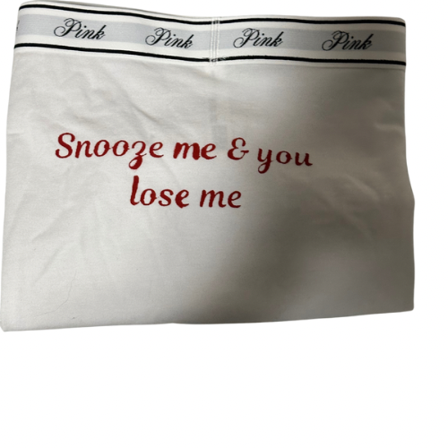SNOOZE ME AND YOU LOSE ME BRIEFS